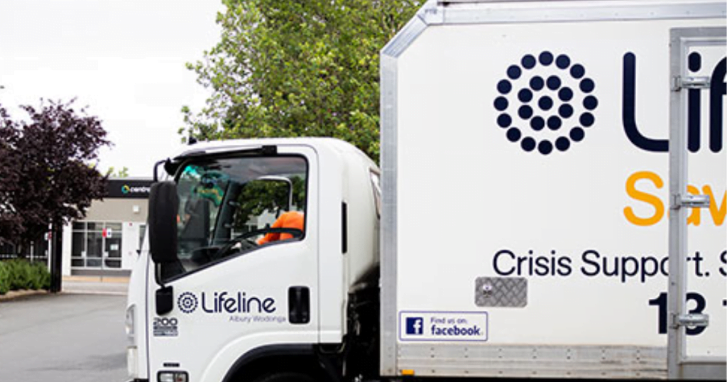 Lifeline removalists loaded up everything we wanted to donate, efficiently and sensitively.